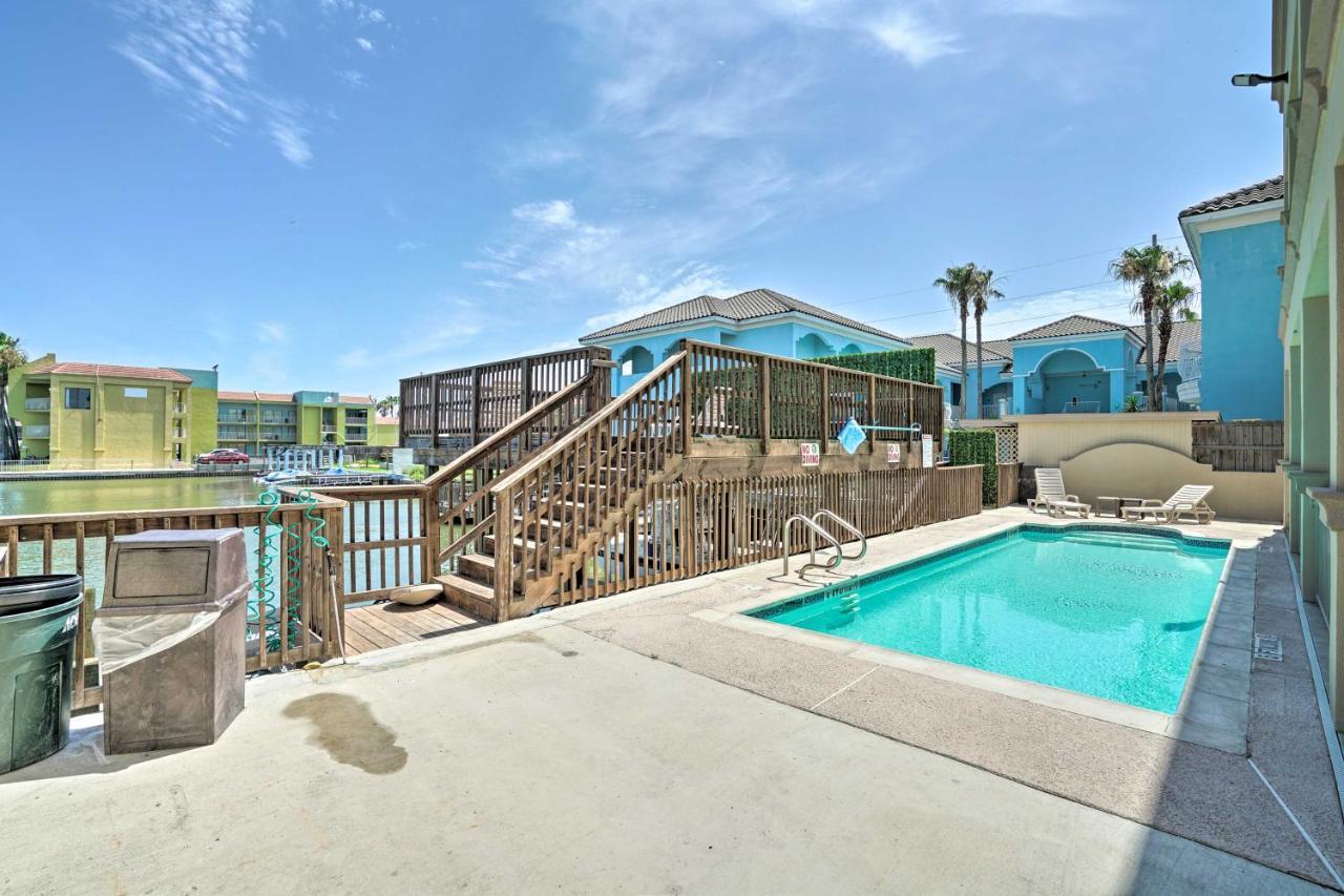 Updated Fiesta Isles Condo With Bay Views And Pool! South Padre Island Exterior foto