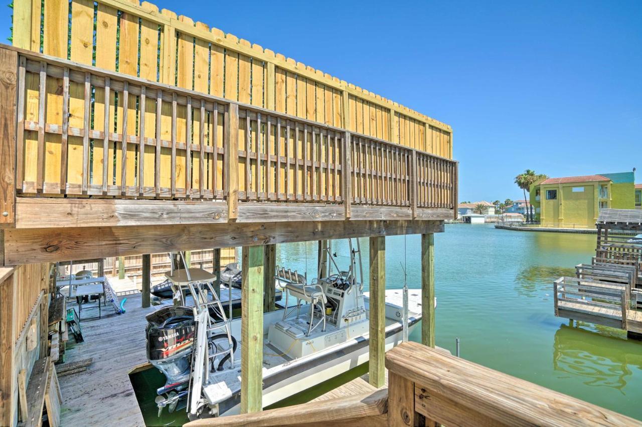 Updated Fiesta Isles Condo With Bay Views And Pool! South Padre Island Exterior foto