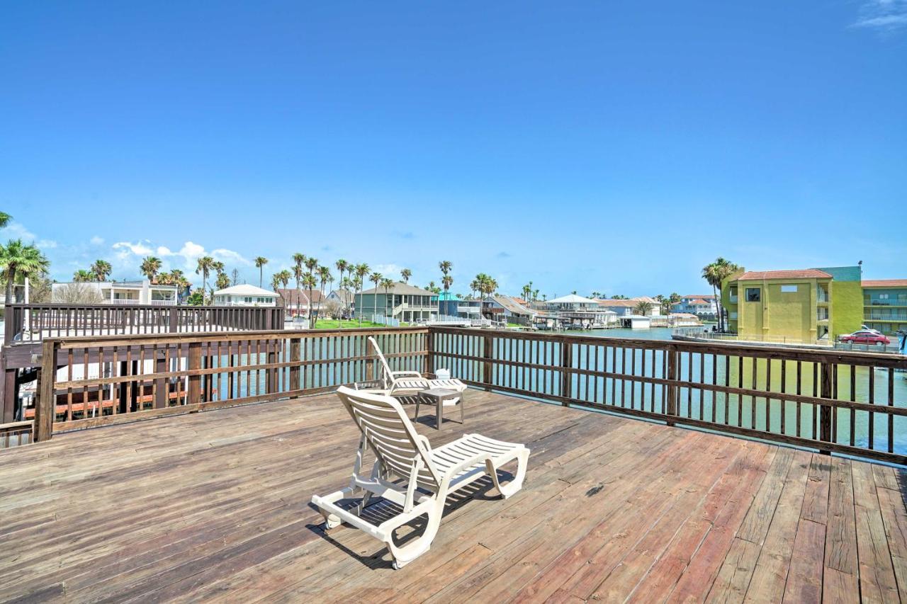 Updated Fiesta Isles Condo With Bay Views And Pool! South Padre Island Exterior foto